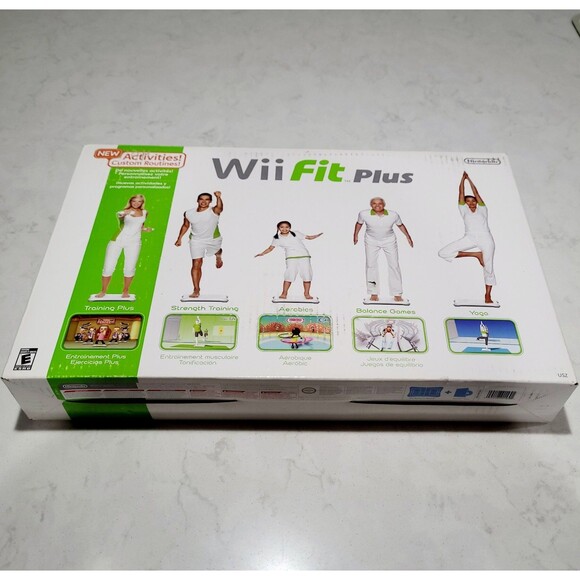 NINTENDO Wii Fit Plus Balance Board W/ Box Tested Working Board Only NO Game EUC - Picture 2 of 16